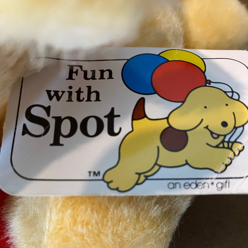 Vintage 11in Fun with Spot Plush 1993 with tag
